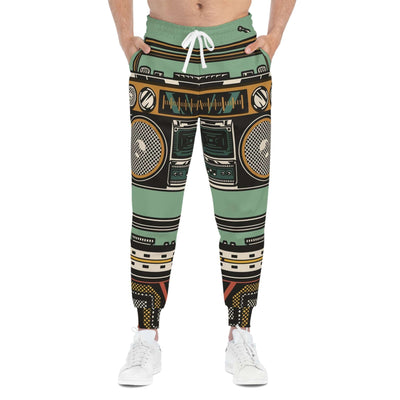 WAREHOUSE BAE Men's Vintage Radio Joggers