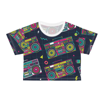 WAREHOUSE BAE Retro Boombox Crop Top