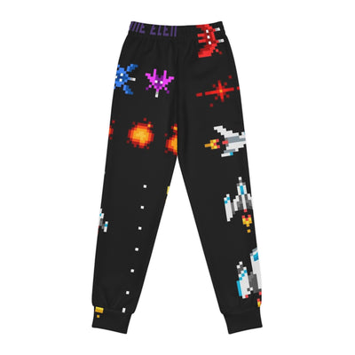 WAREHOUSE BAE Kids' Retro Video Game HoodieWAREHOUSE BAEAll Over PrintsThese teen joggers fit many occasions – playing sports, chilling at home, and layering to complete a fresh streetwear look. Personalize them with your designs, and w